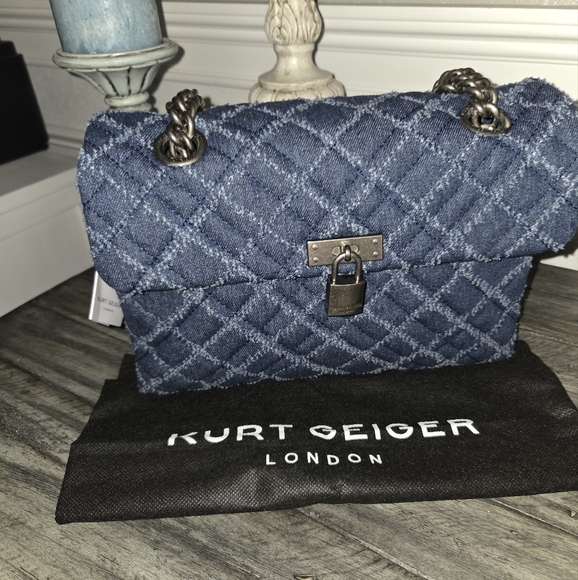 Kurt Geiger Handbags - Kurt Geiger Denim Bag